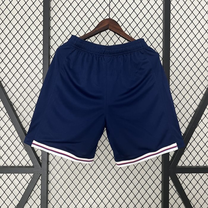 England 2024 Home Shorts - 图片 2