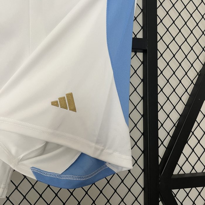 Argentina Home Shorts 2024 - 图片 4