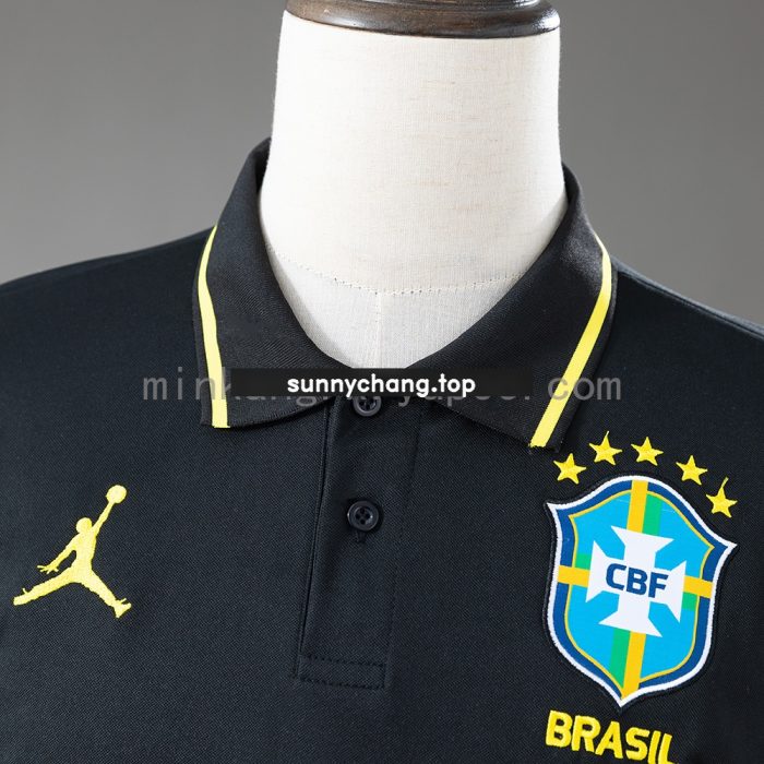 Brazil 2026 Polo Black Jersey S-XXL - 图片 7
