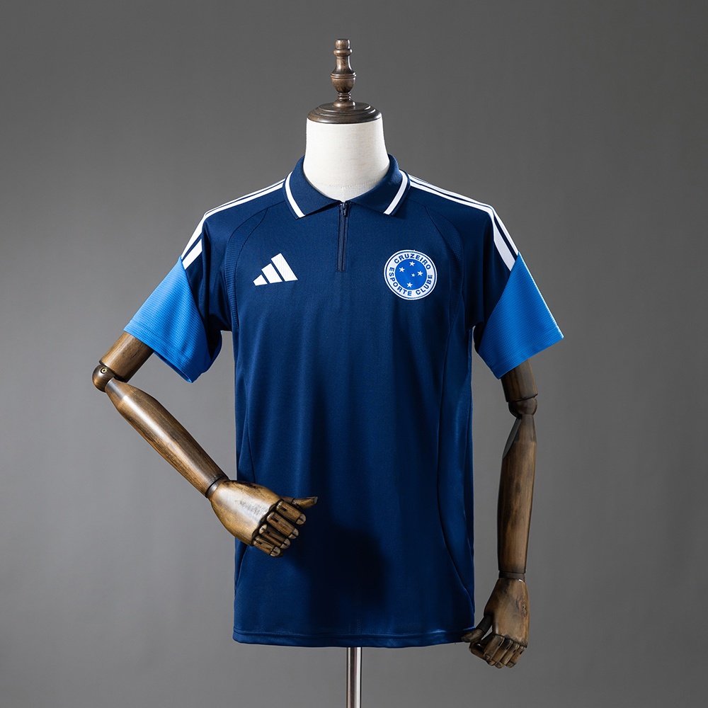 JER-11587_1 Cruzeiro 26/27 Training Polo - Dark Blue - 图片 1