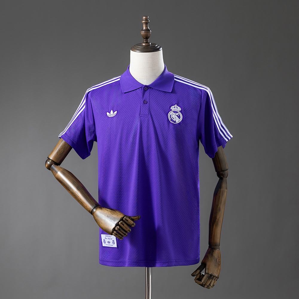 JER-11591_1 Real Madrid 25/26 Polo - Purple - 图片 1