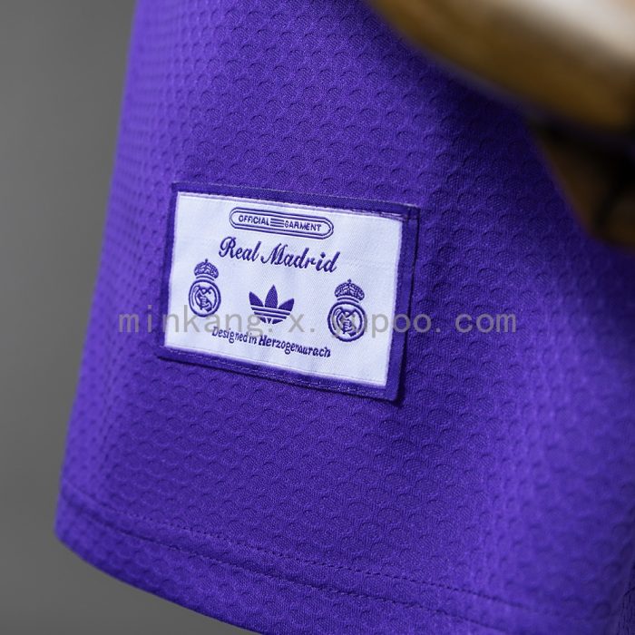 Real Madrid 25/26 Polo - Purple - 图片 3