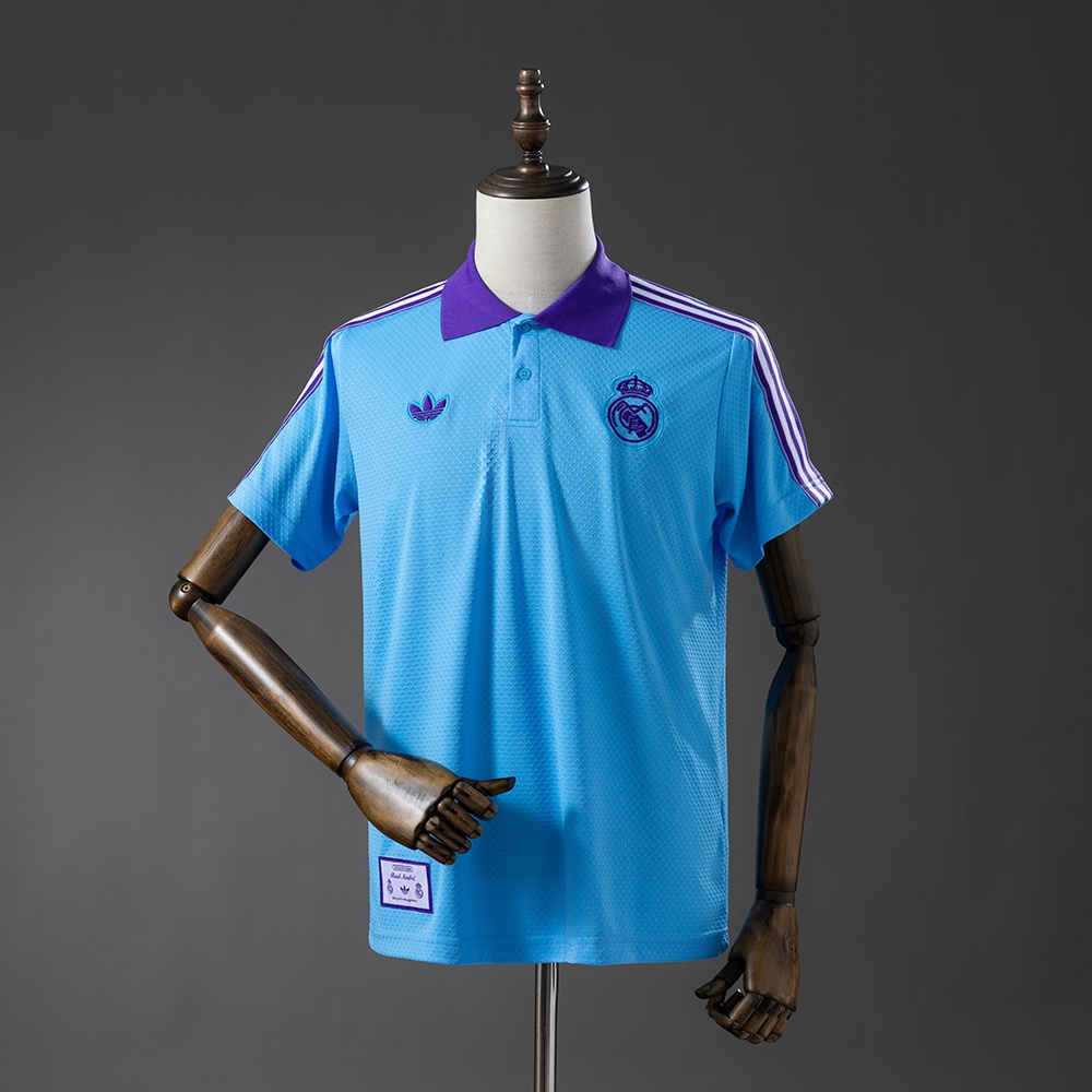 JER-11593_1 Real Madrid 25/26 Polo Blue - 图片 1