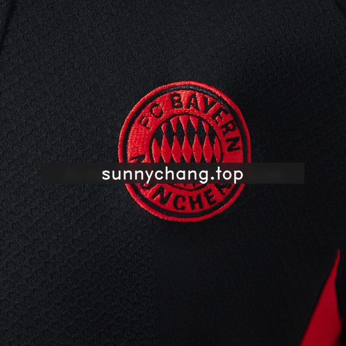 Bayern Munich 25/26 Polo Black - 图片 5