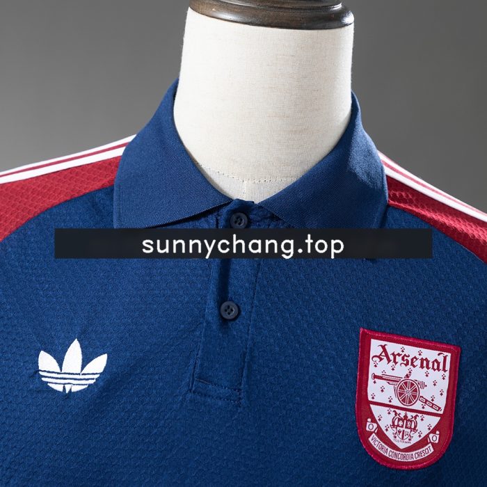 Arsenal 25/26 Polo - Navy Blue S-XXL - 图片 6