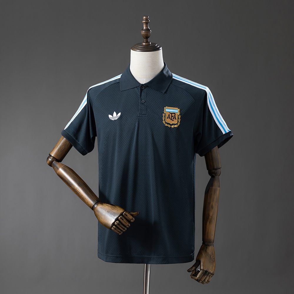 JER-11603_1 Argentina 25/26 Polo - Dark Grey - 图片 1