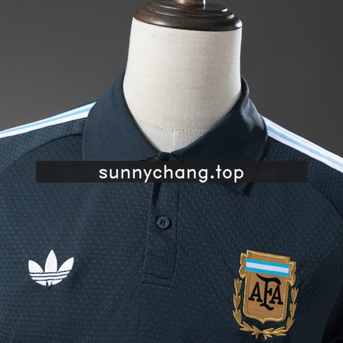 Argentina 25/26 Polo - Dark Grey - 图片 6