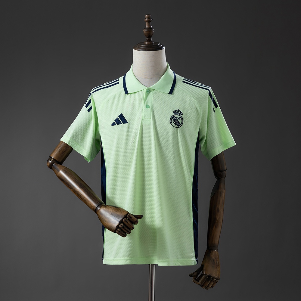 JER-11604_1 Real Madrid 25/26 Polo Light Green - 图片 1