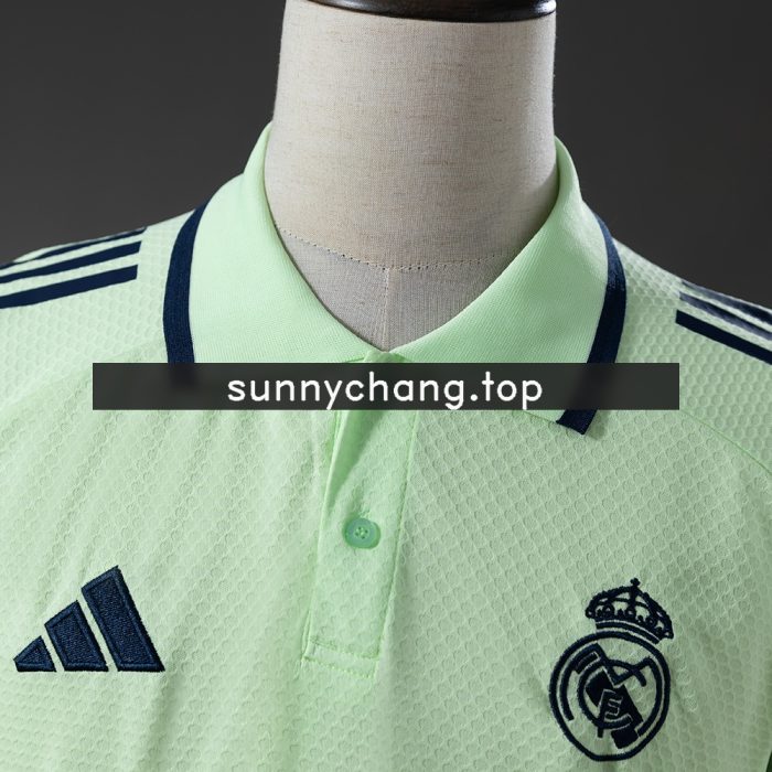 Real Madrid 25/26 Polo Light Green - 图片 6