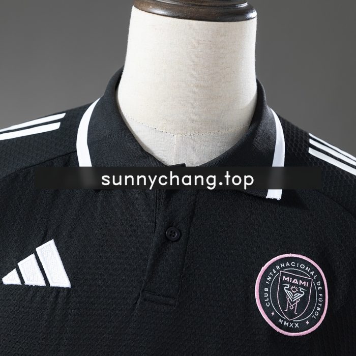 Inter Miami 25/26 Polo - Black S-XXL - 图片 6