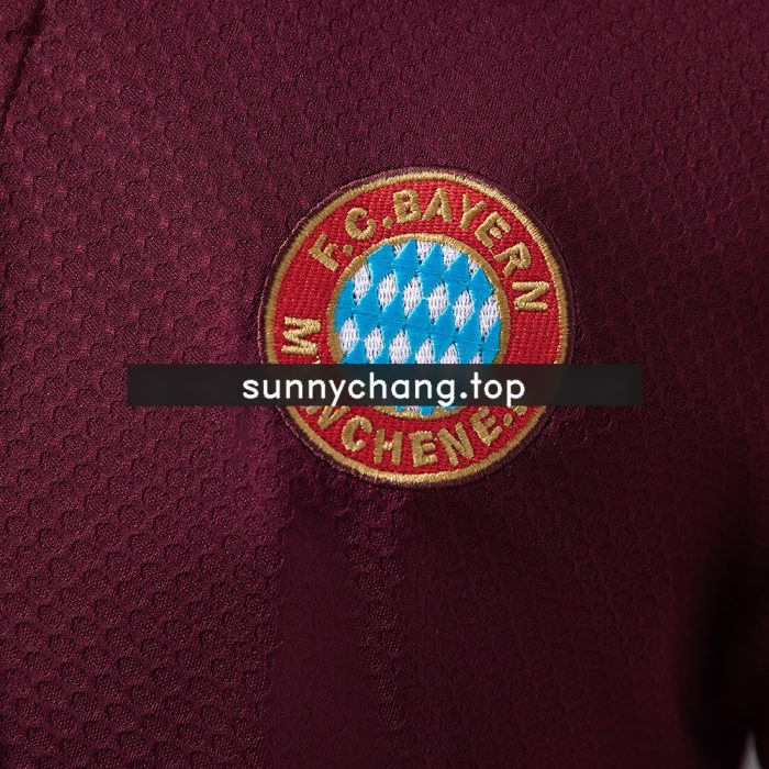 Bayern Munich 25/26 Polo - Maroon - 图片 5