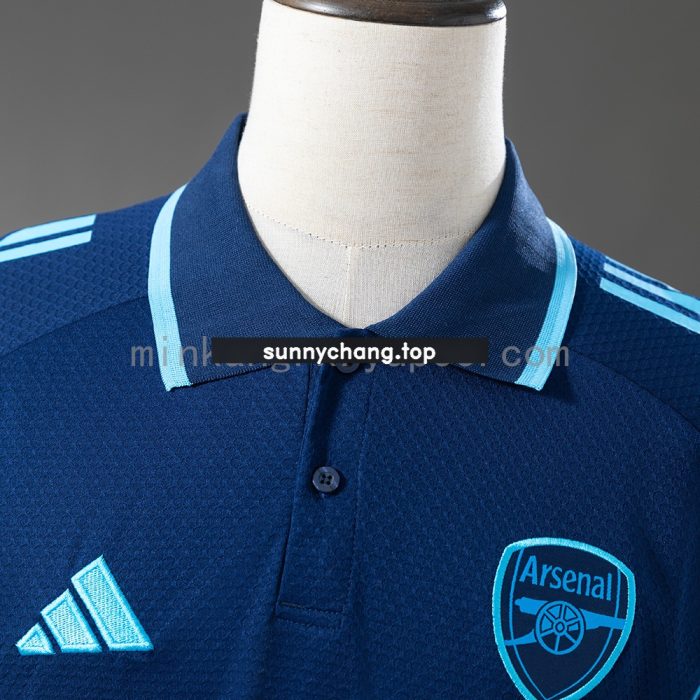 Arsenal 25/26 Polo - Navy Blue S-XXL - 图片 6