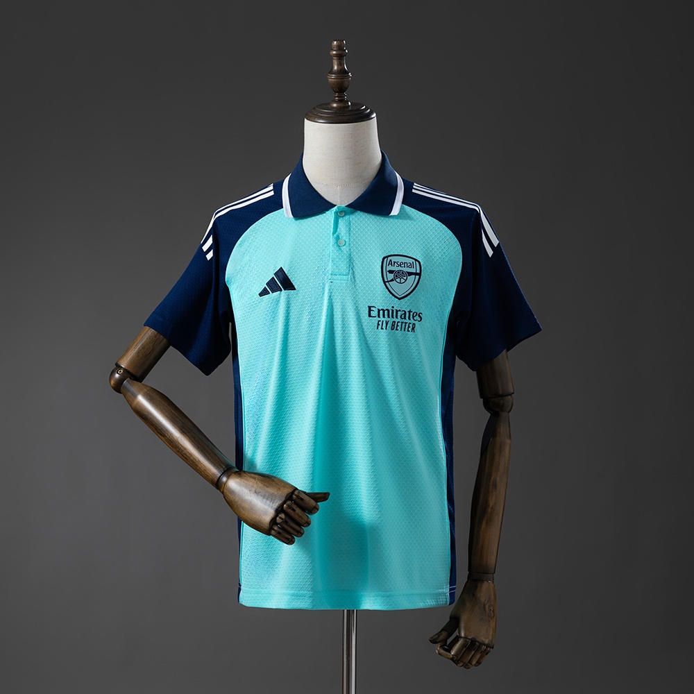 JER-11613_1 Arsenal 25/26 Polo Light Green - 图片 1