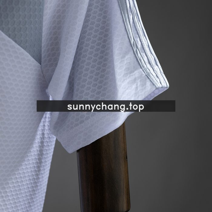 Real Madrid 25/26 Polo - Grey & White - 图片 3