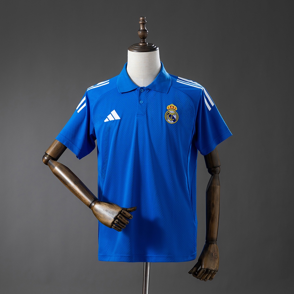 JER-11618_1 Real Madrid 25/26 Polo - Blue S-XXL - 图片 1