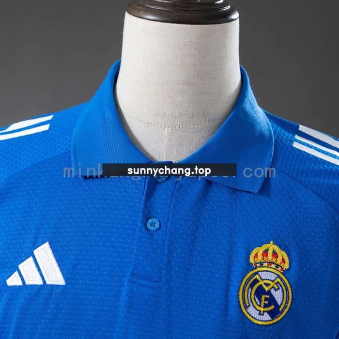 Real Madrid 25/26 Polo - Blue S-XXL - 图片 6