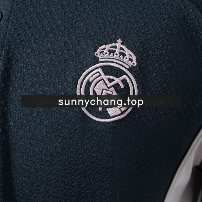 Real Madrid 25/26 Polo - Black & Pink - 图片 5