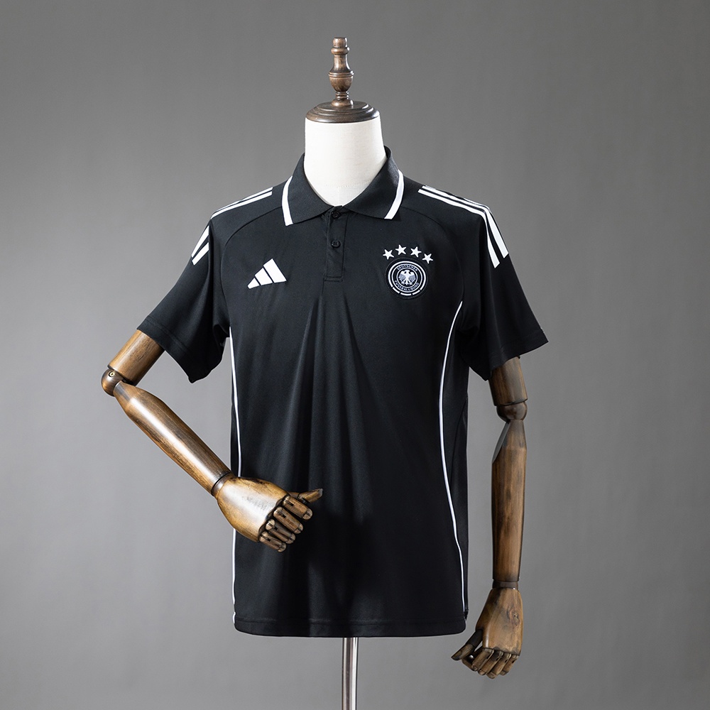 JER-11621_1 Germany 25/26 Polo - Black - 图片 1