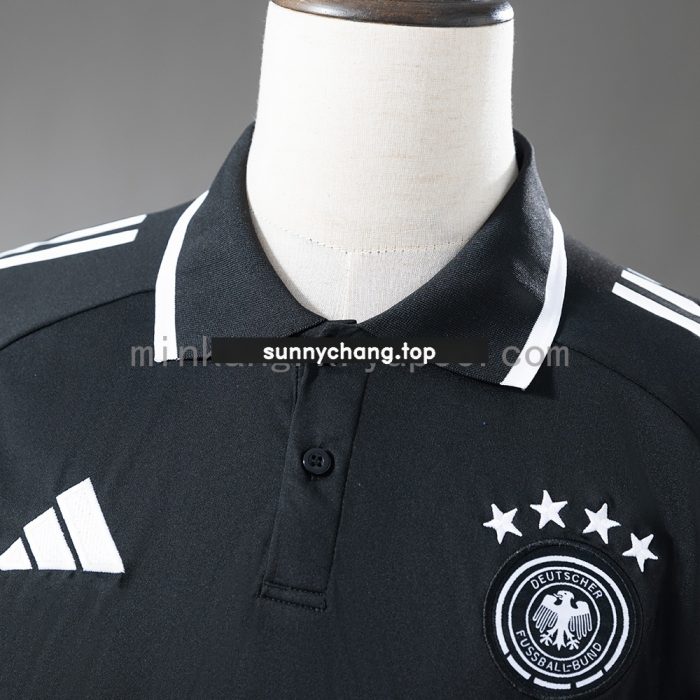 Germany 25/26 Polo - Black - 图片 6