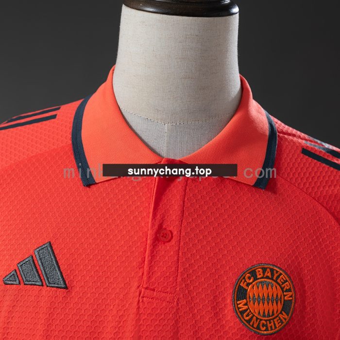 Bayern Munich 25/26 Polo - Red - 图片 6
