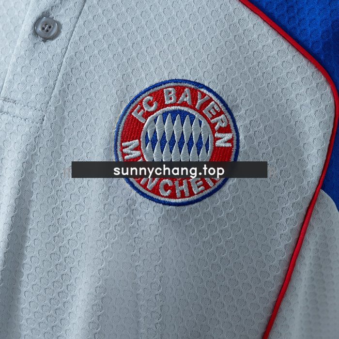 Bayern Munich 25/26 Polo - Grey - 图片 5