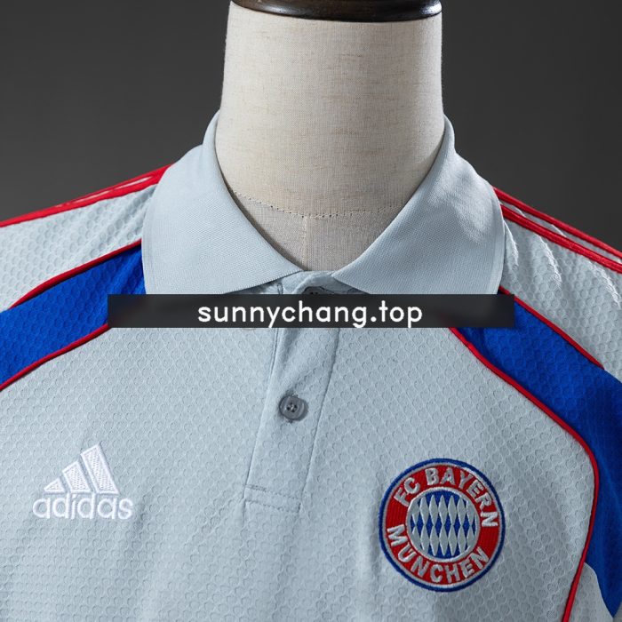 Bayern Munich 25/26 Polo - Grey - 图片 6