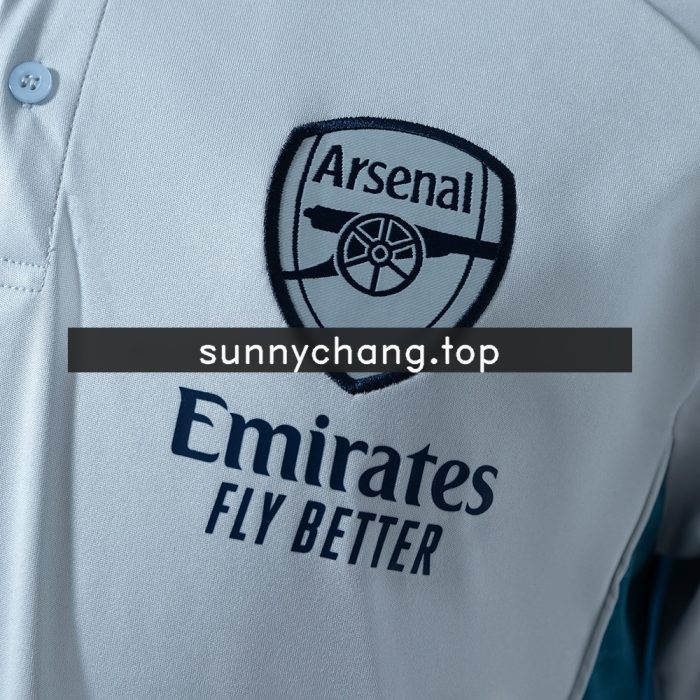 Arsenal 25/26 Polo - Grey - 图片 5
