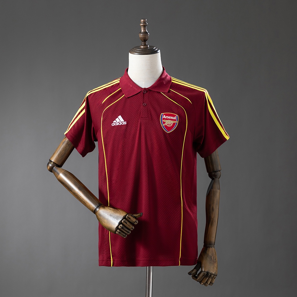 JER-11625_1 Arsenal 25/26 Polo - Burgundy - 图片 1