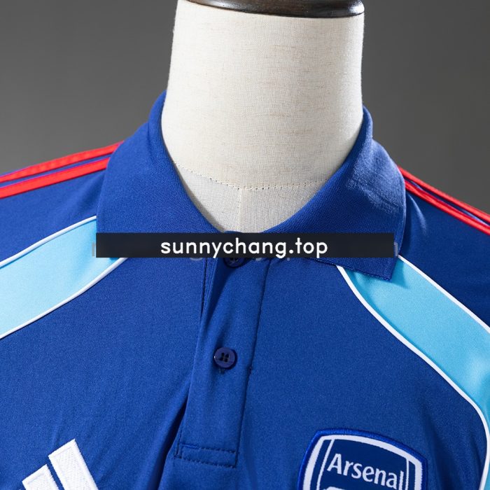 Arsenal 25/26 Polo - Blue S-XXL - 图片 6