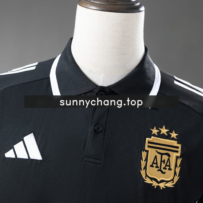 Argentina 25/26 Polo - Black - 图片 6