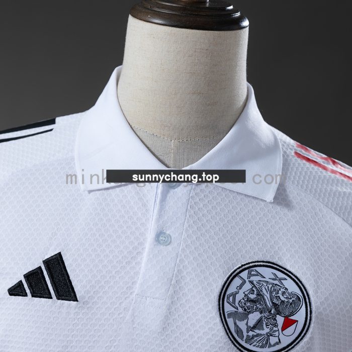 Ajax 25/26 Polo - White S-XXL - 图片 6