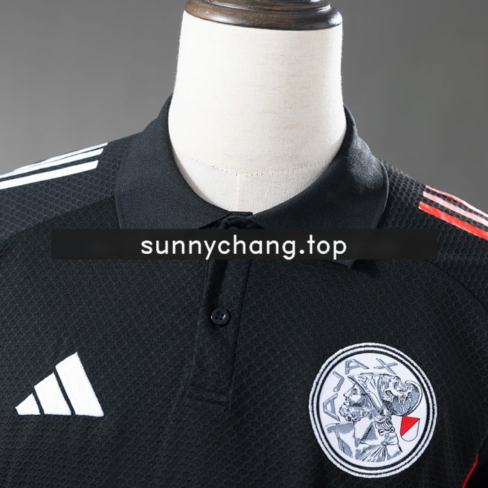 Ajax 25/26 Polo - Black S-XXL - 图片 6