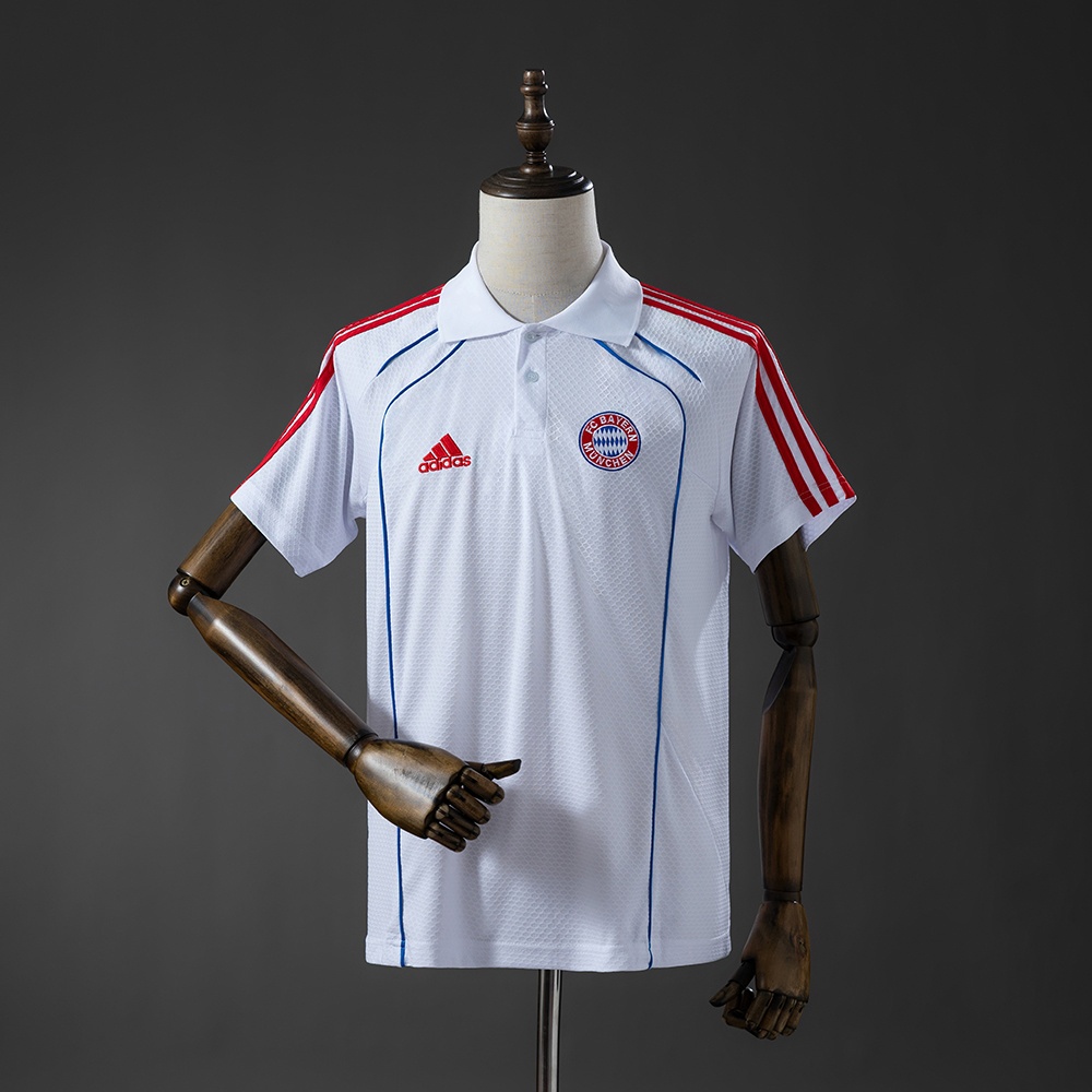 JER-11637_1 Bayern Munich 25/26 Polo - White S-XXL - 图片 1