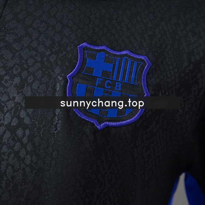 Barcelona 25/26 Polo - Black - 图片 6