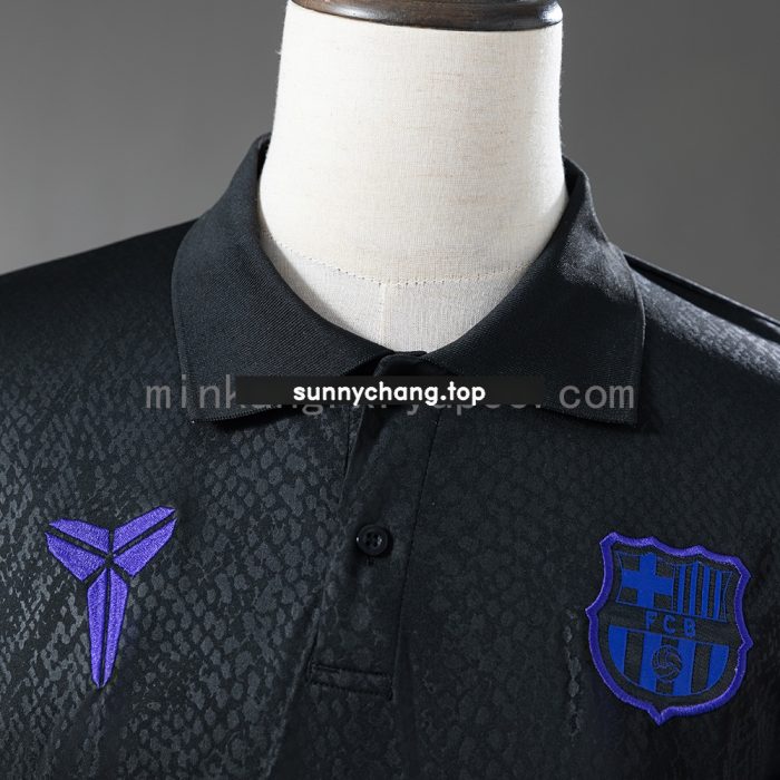 Barcelona 25/26 Polo - Black - 图片 7