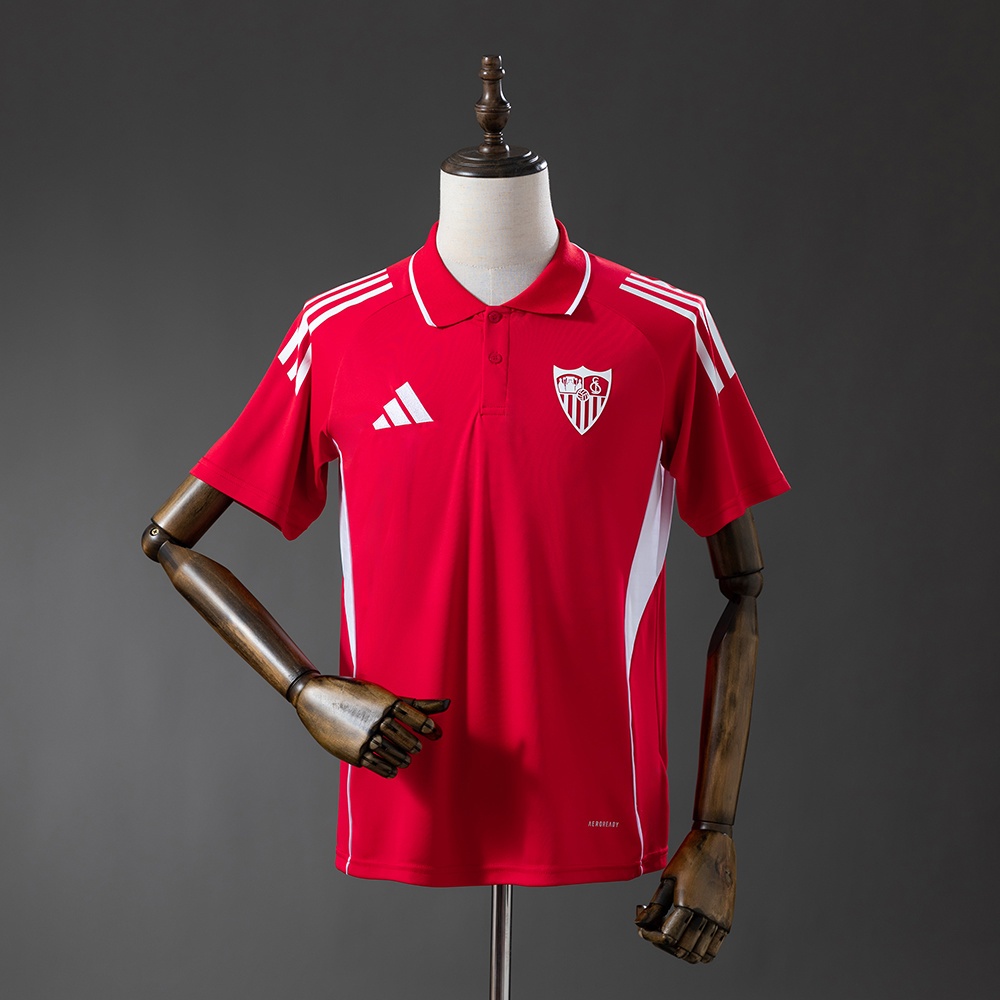 JER-11641_1 Sevilla 25/26 Polo - Red - 图片 1