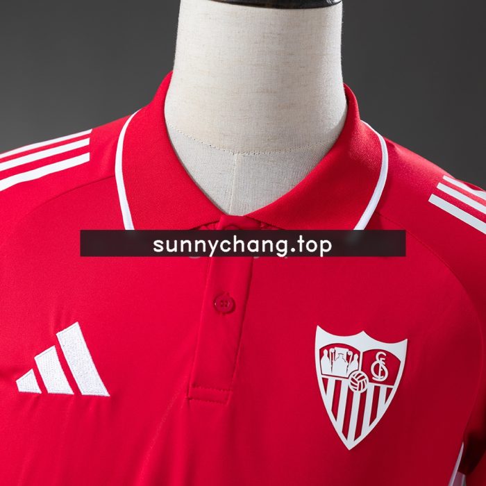 Sevilla 25/26 Polo - Red - 图片 6