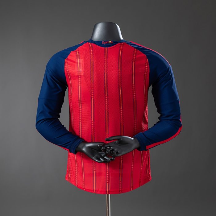 Spain 2026 Home Long-Sleeve Player Version Jersey - 图片 6