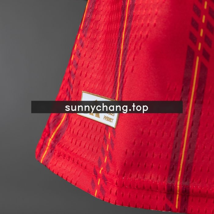 Spain 2026 Home Long-Sleeve Player Version Jersey - 图片 8