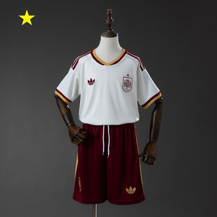 Spain 2026 Away Kids Kit Jersey - 图片 3