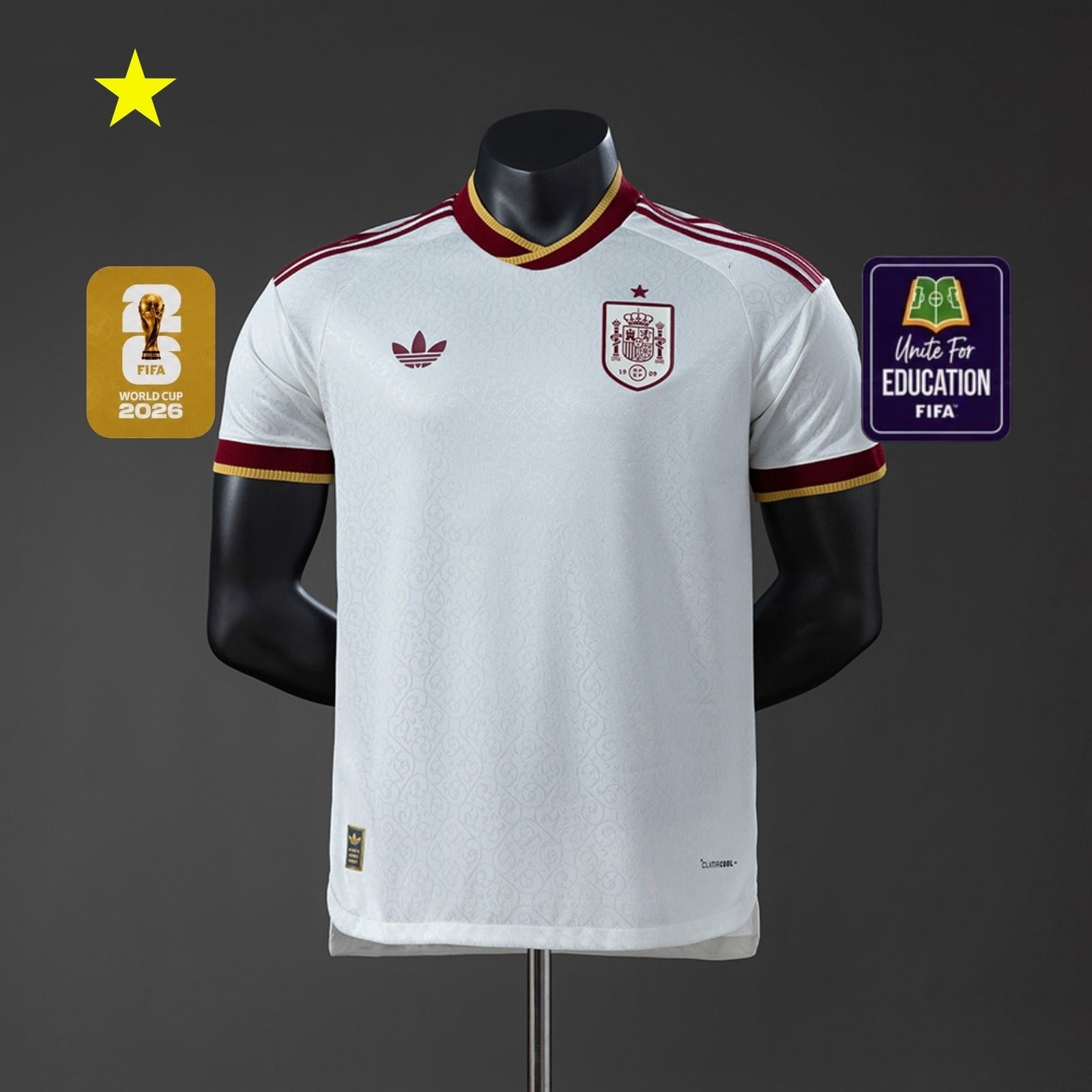 JER-9239_1 Spain 2026 Away Player Version Jersey - 图片 1