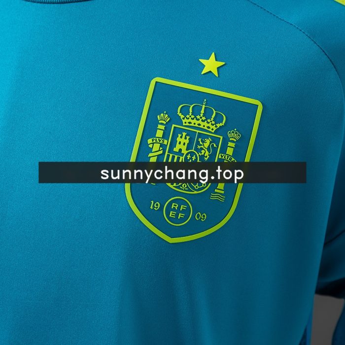 Spain 2026 Goalkeeper Blue Jersey - 图片 6