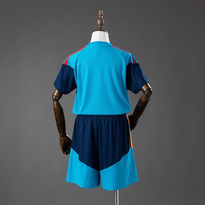 Spain 2026 Player Version Training Kids Kit Jersey - Blue - 图片 2