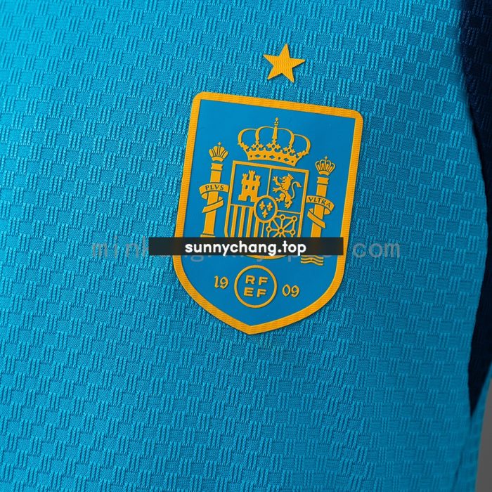 Spain 2026 Player Version Training Kids Kit Jersey - Blue - 图片 8