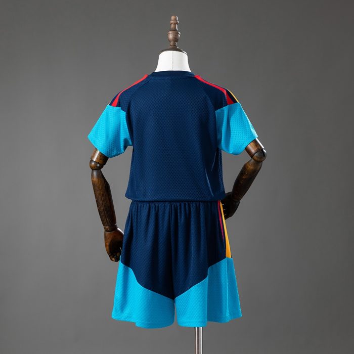 Spain 2026 Player Version Training Kids Kit Jersey - Royal Blue - 图片 2