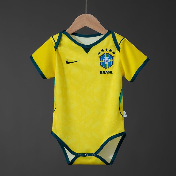 Brazil 26/27 Baby Home Jersey - 图片 2