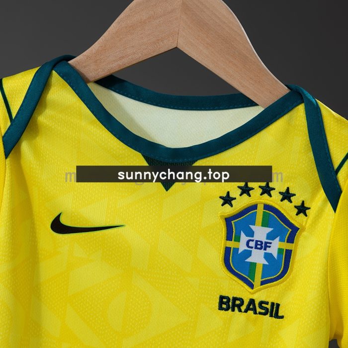 Brazil 26/27 Baby Home Jersey - 图片 9