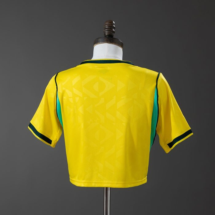 Brazil 2026 Home Women's Crop Top Style Jersey - 图片 2