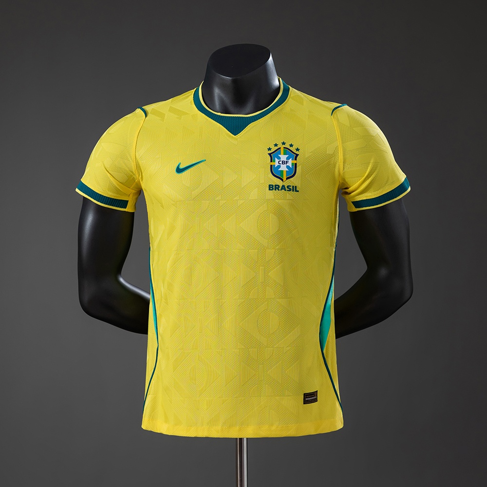 JER-9259_1 Brazil 2026 Home Player Version Jersey - 图片 1