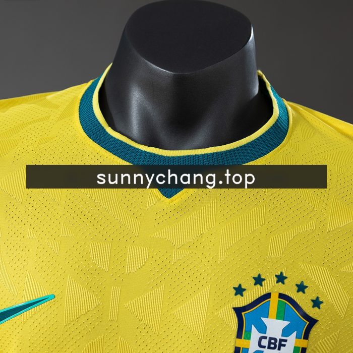 Brazil 2026 Home Player Version Long-Sleeve Jersey - 图片 4